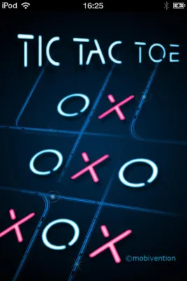 Bild: mobivention veröffentlicht Tic Tac Toe Glow für Apple iPhone, iPod und iPad