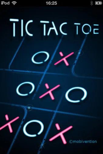mobivention veröffentlicht Tic Tac Toe Glow für Apple iPhone, iPod und iPad Bild: mobivention veröffentlicht Tic Tac Toe Glow für Apple iPhone, iPod und iPad
