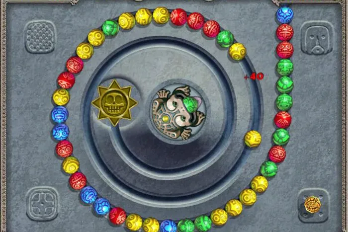 Zuma Online-Spiel Bild: Zuma Online-Spiel