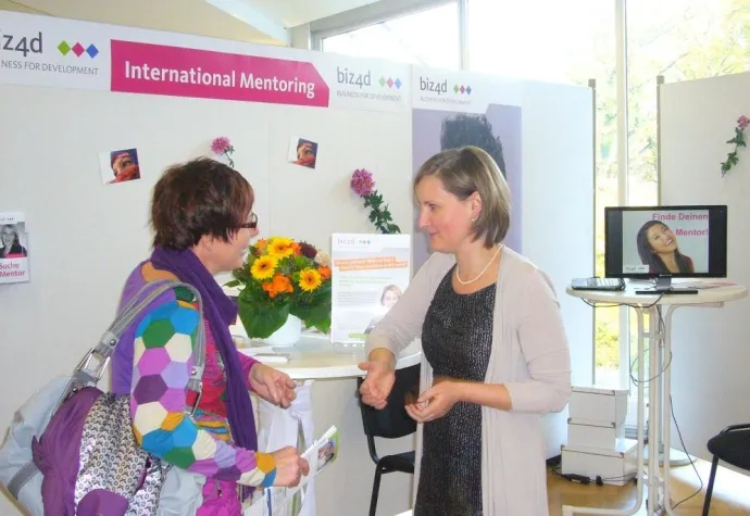 Bild: Biz4d beim 10. Mittelhessischen Mentoring-Tag in Wetzlar