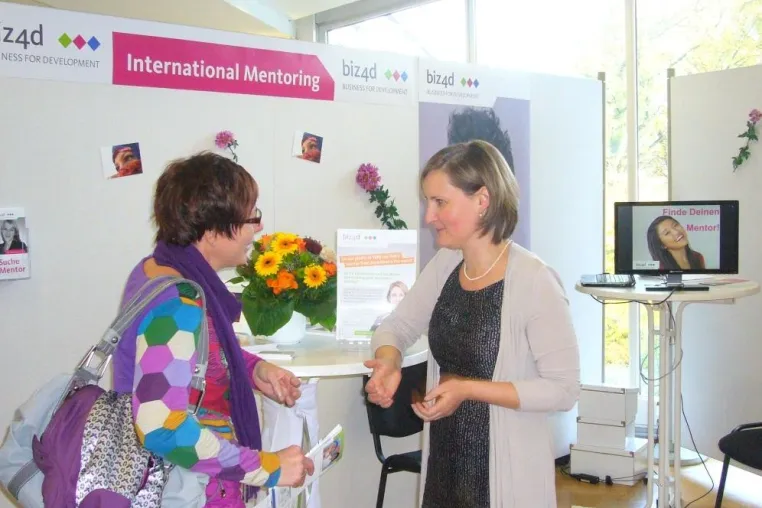 Bild: Biz4d beim 10. Mittelhessischen Mentoring-Tag in Wetzlar