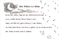 weihnachtliche Geschichte für Erstleser und leseschwache Grundschüler Bild: weihnachtliche Geschichte für Erstleser und leseschwache Grundschüler