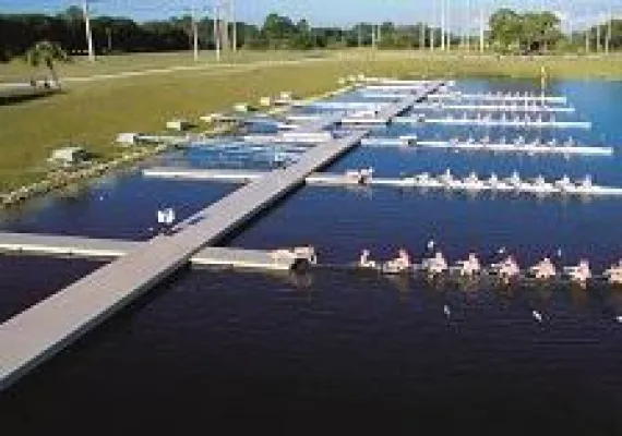 Bild: Ruderweltmeisterschaft unter der Sonne Floridas