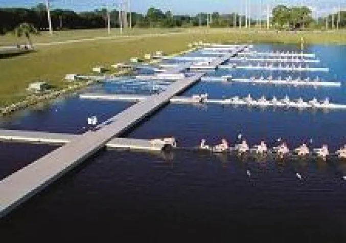 Bild: Ruderweltmeisterschaft unter der Sonne Floridas