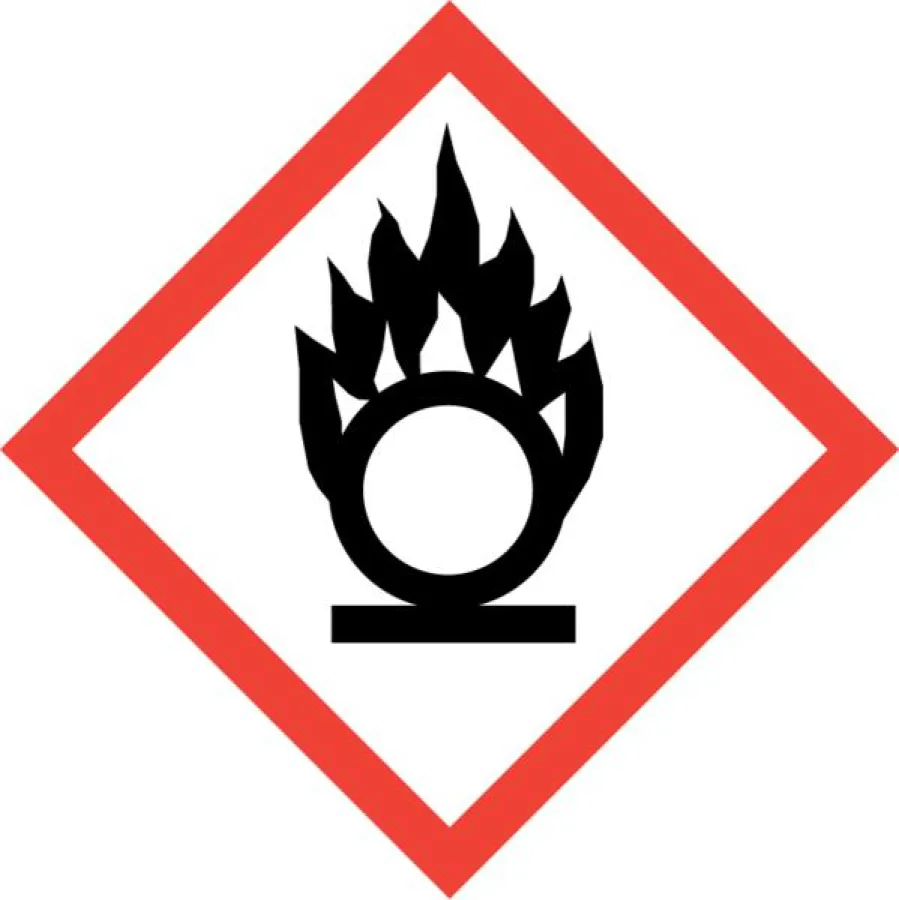 Symbol für brandfördernden Stoff