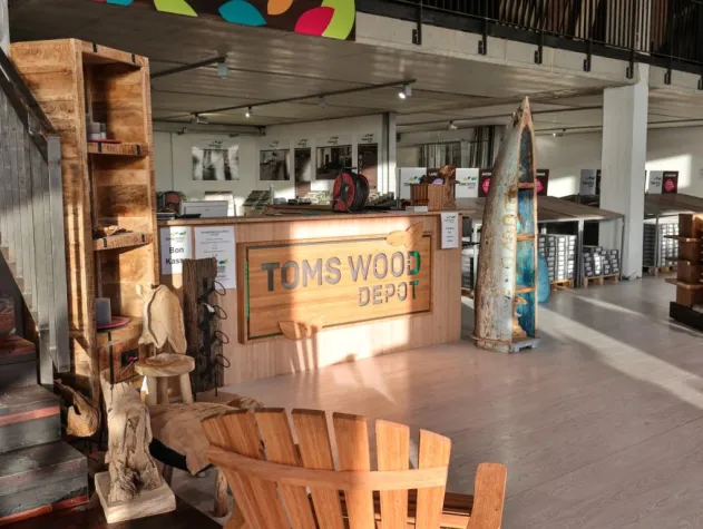 Bild: TOMS WOOD DEPOT, Trier: Expansion in neuen Räumlichkeiten