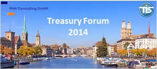 Bild: TIS und PAN Consulting GmbH laden zum Treasury Forum 2014 nach Zürich