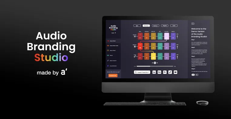 Bild: Die audity GmbH präsentiert innovative modulare Brand-Sound-Plattform: audio-branding.studio