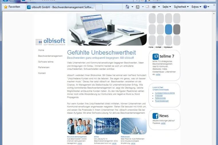 Bild: olbisoft GmbH mit neuem Internetauftritt