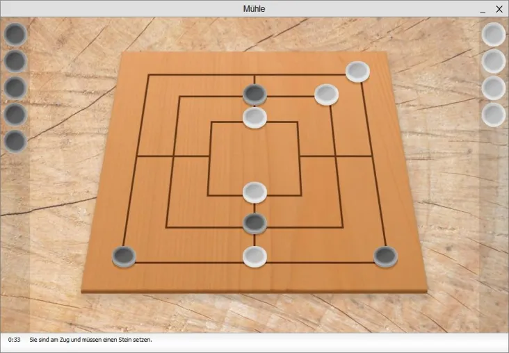 Bild: Neue Version: Mühlespiel für Windows-PCs und -Tablets