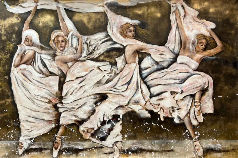 Bild: Austellung und Vortrag zum thema bildende Kunst