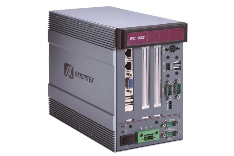Bild: AXIOMTEK präsentiert seinen neuen lüfterlosen Industrie-PC den IPC922-215-FL