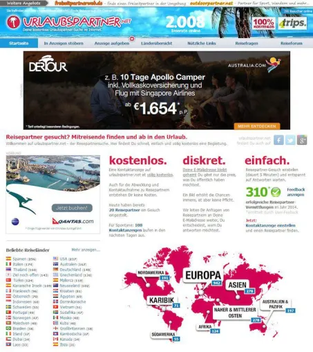 Bild: Ab in den Urlaub - aber bitte zu zweit