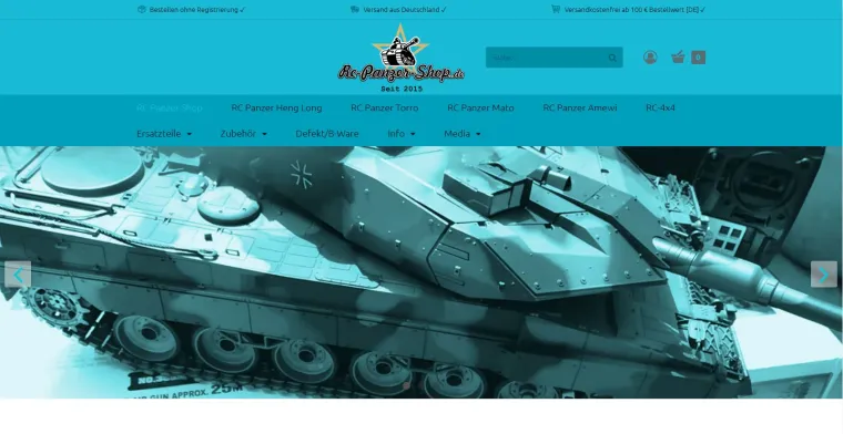 Bild: Neue Version V7.0 des Heng Long RC-Panzers Leopard 2A6 erhältlich