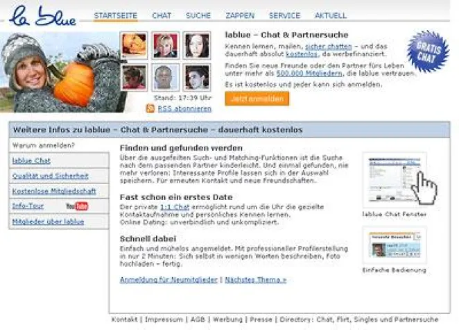 Bild: Dating-Portal lablue begünstigt Online-Flirts mit Happy-End