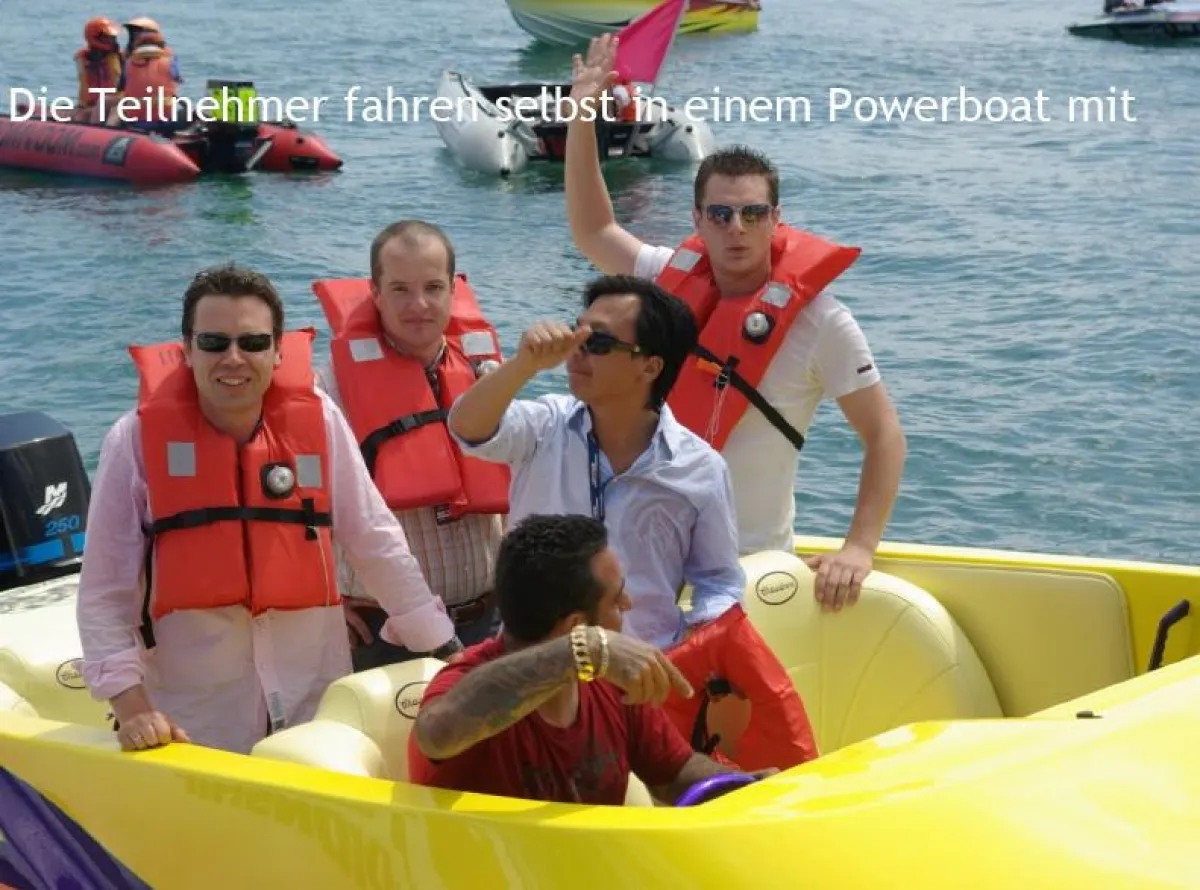 DOMSET-Incentive: Mit dem Powerboat auf Malta
