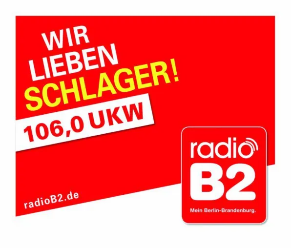 Große radio B2-Plakatkampagne „WIR LIEBEN SCHLAGER!“ Bild: Große radio B2-Plakatkampagne „WIR LIEBEN SCHLAGER!“