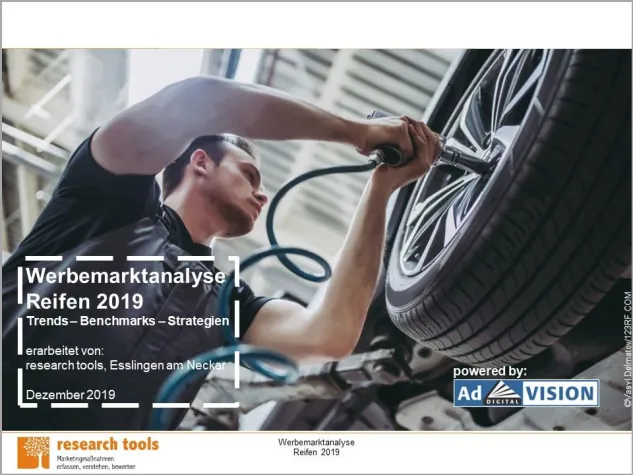 Bild: Reifenwerbung: weniger Werbedruck großer Herstellermarken