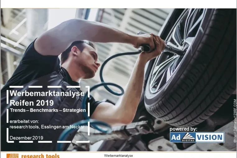 Bild: Reifenwerbung: weniger Werbedruck großer Herstellermarken