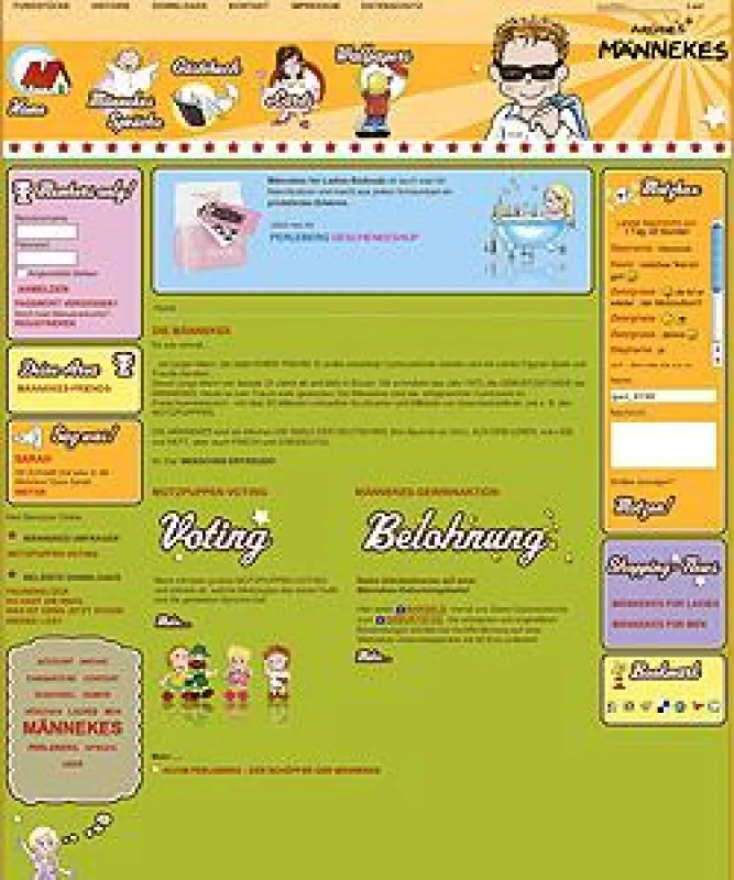 Männekes-Website: www.maennekes.de