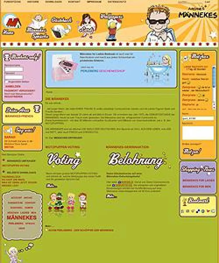 Männekes-Website: www.maennekes.de