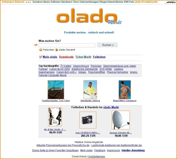 Bild: olado.de: 5 Millionen Preise online