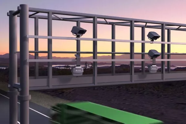 Bild: Vorteil VITRONIC: Laser-Technologie ganz vorn - Vorstellung des „TollCheckers“ auf der Intertraffic