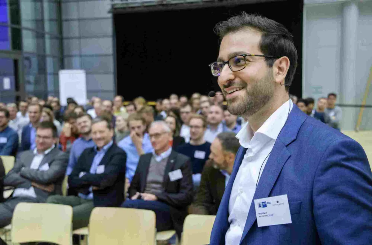 AI Camp Wolfsburg: Milad Safar, Managing Partner Weissenberg Group