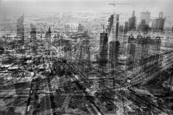 Bild: »netropolis | dubai« von Michael Najjar vom 18. bis 21. März 2009 auf der Art Dubai