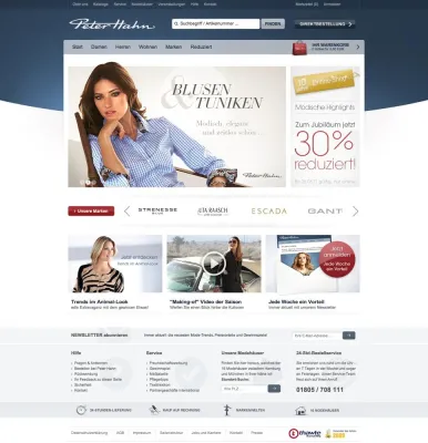 Bild: Peter Hahn feiert mit superReal 10 Jahre E-Commerce
