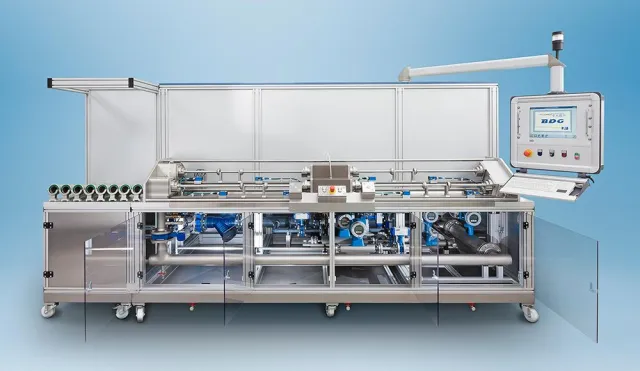 BDG definiert Genauigkeit neu: Kalibrierprüfstand für Durchflusssensoren im Bereich von 0,1 bis 1000 l/min Bild: BDG definiert Genauigkeit neu: Kalibrierprüfstand für Durchflusssensoren im Bereich von 0,1 bis 1000 l/min