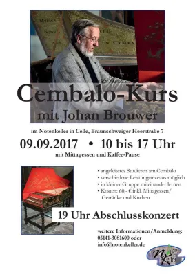Bild: Cembalo-Kurs in Celle mit niederländischem Meister