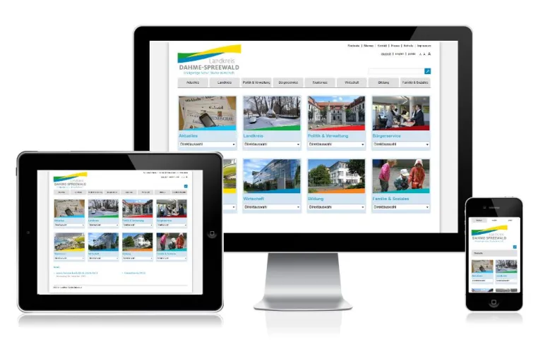 Bild: Sesinta Interactive führt SixCMS als Content Management System beim Landkreis Dahme-Spreewald ein