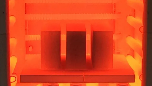 Bild: Hochtemperaturspeicher für Ökostrom