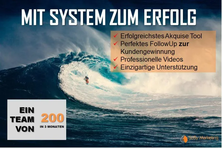Erfolg mit System Bild: Erfolg mit System