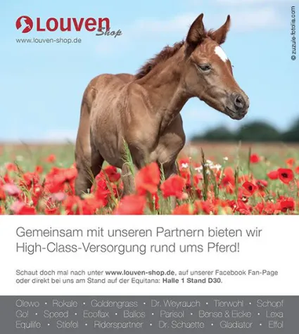 Großes Marken-Portofolio auf der Equitana in Essen Bild: Großes Marken-Portofolio auf der Equitana in Essen