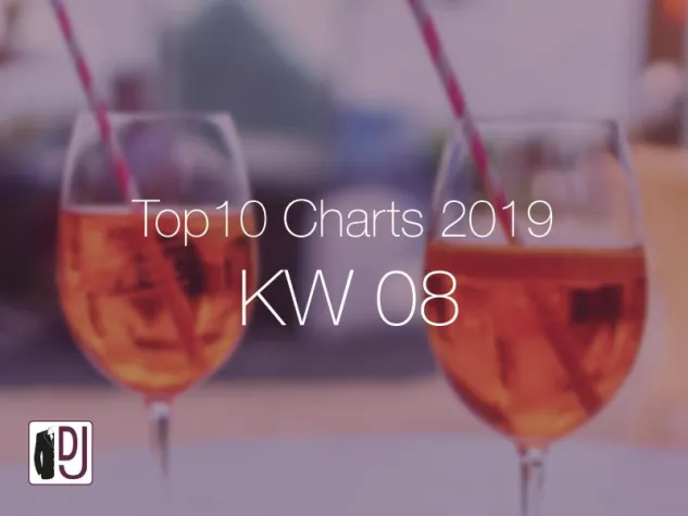 Bild: Aktuelle Top Ten-Charts KW 08/2019