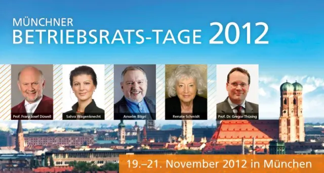 Bild: Einziger Betriebsrätekongress in Süddeutschland – Top-Thema: Gesundheits- und Demografiemanagement