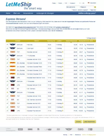 2.222.222. Sendung über Versandplattform LetMeShip verschickt Bild: 2.222.222. Sendung über Versandplattform LetMeShip verschickt