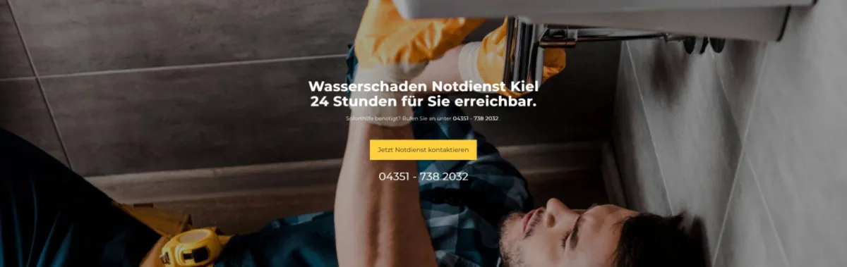 Wasserschaden Trocknungsfirma - Kiel (© Klünder)