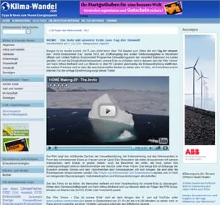 Bild: World Environment Day - Film-Premiere von „Home – Das ist unsere Erde“ morgen in über 50 Ländern