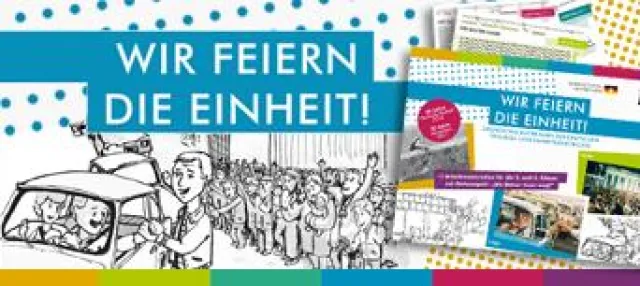 Bild: Grundschulprojekt „Wir feiern die Einheit!“