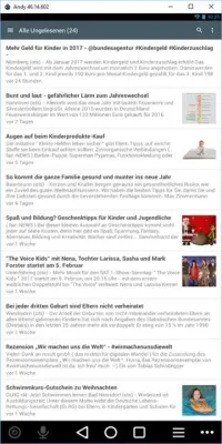 Bild: Eine Lese-App für die ganze Familie
