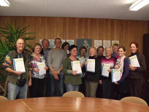 Bild: Richtiges Pflegen im Malteserstift erfolgreich erlernt