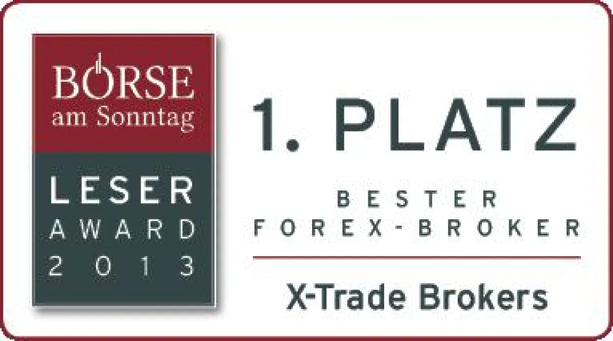 X-Trade Brokers wird zum besten Forex Broker 2013 gewählt.