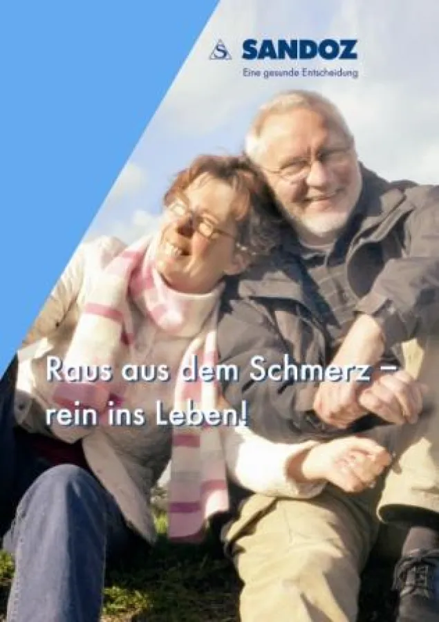 Raus aus dem Schmerz – rein ins Leben ... umfassende Schmerzaufklärung mit neuer Broschüre von Sandoz