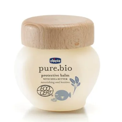 Bild: Sanfte Pflege für Babys Haut – die neue Serie pure.bio von Chicco