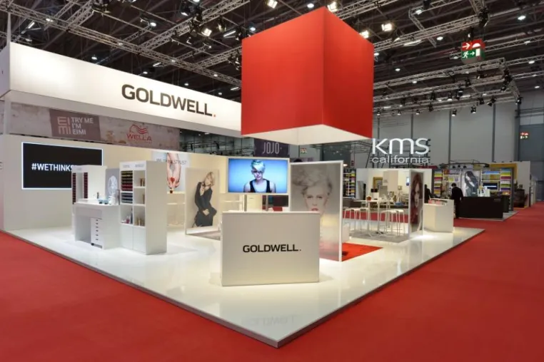 Bild: Artlife hat Messe-Setup für Goldwell und KMS California gebaut