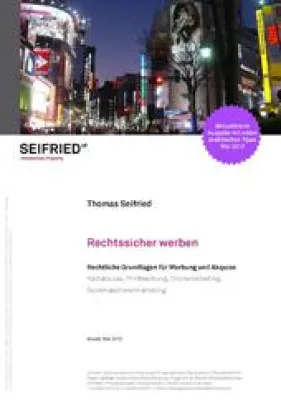 Bild: Kostenloses Ebook „Rechtssicher werben“ aktualisiert erschienen