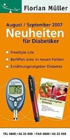 Neuheiten für Diabetiker Bild: Neuheiten für Diabetiker